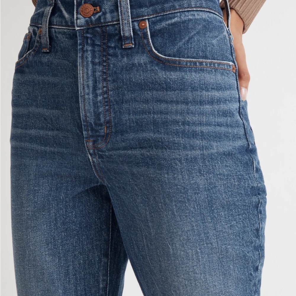 Madewell Perfect Vintage ankle straight jeans